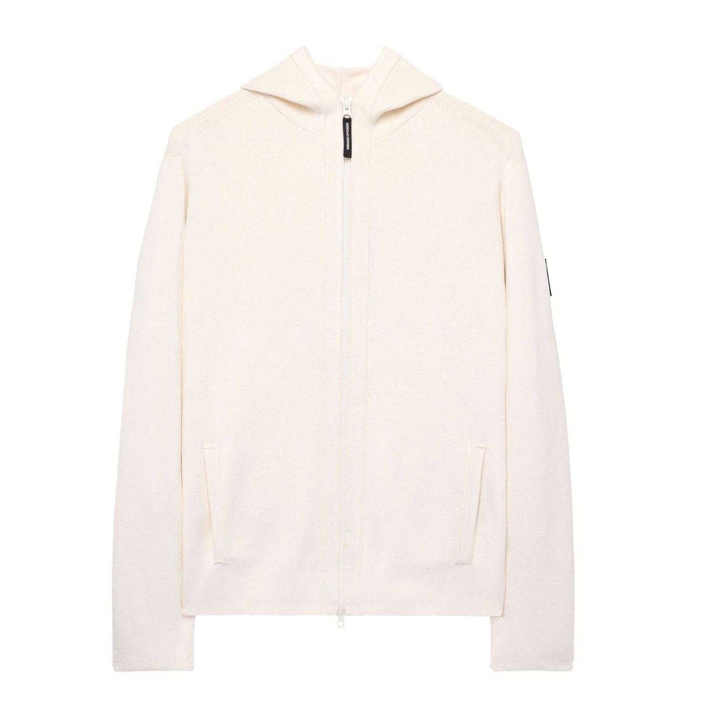 Beige - Front - Weekend Offender Mens Enzo Full Zip Hoodie