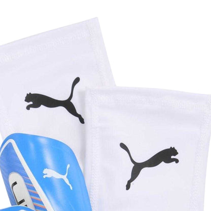 Blue-White - Side - Puma Ultra Twist Shin Guards