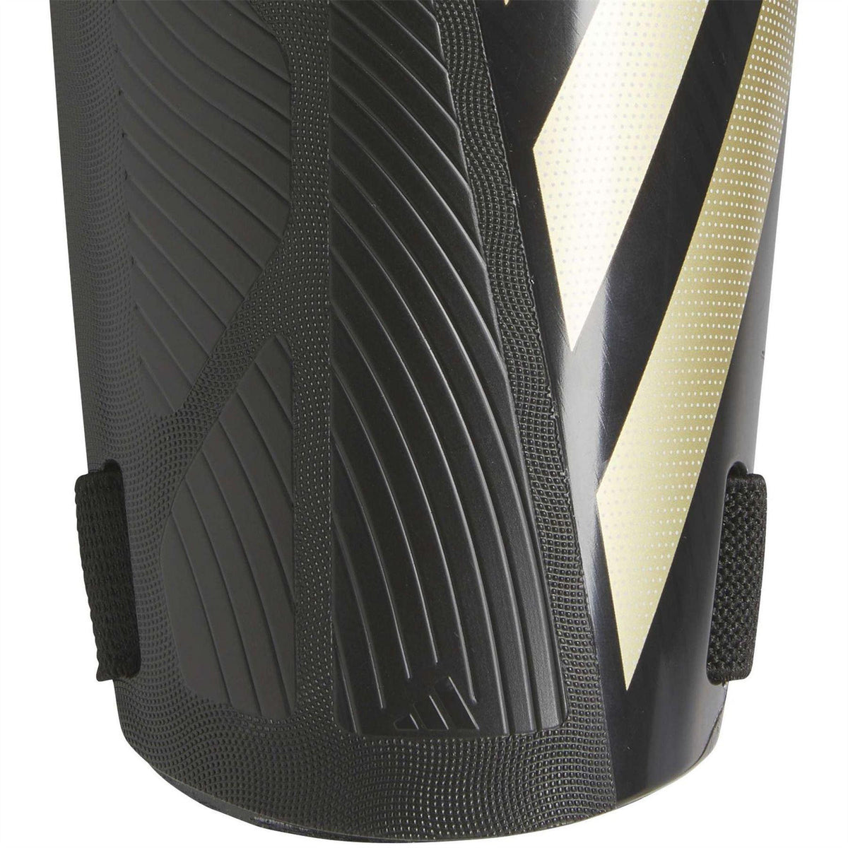 Black-Gold-White - Side - Adidas Unisex Adult Tiro Shin Guards