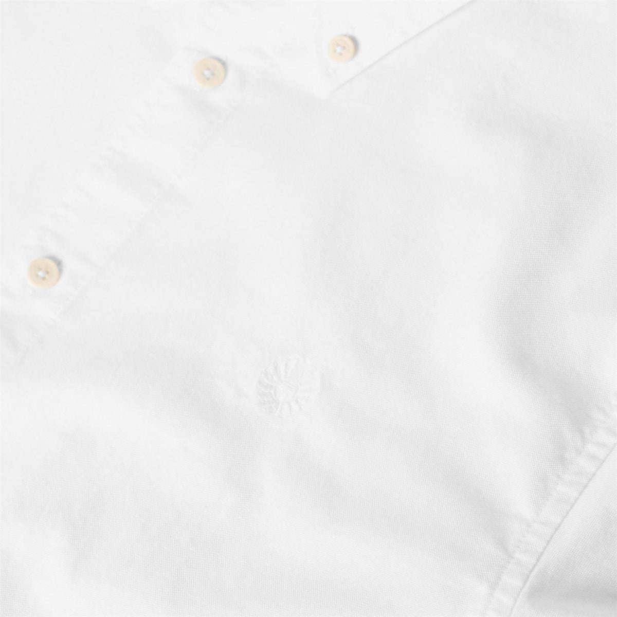 White - Lifestyle - Belstaff Mens Plain Woven Shirt