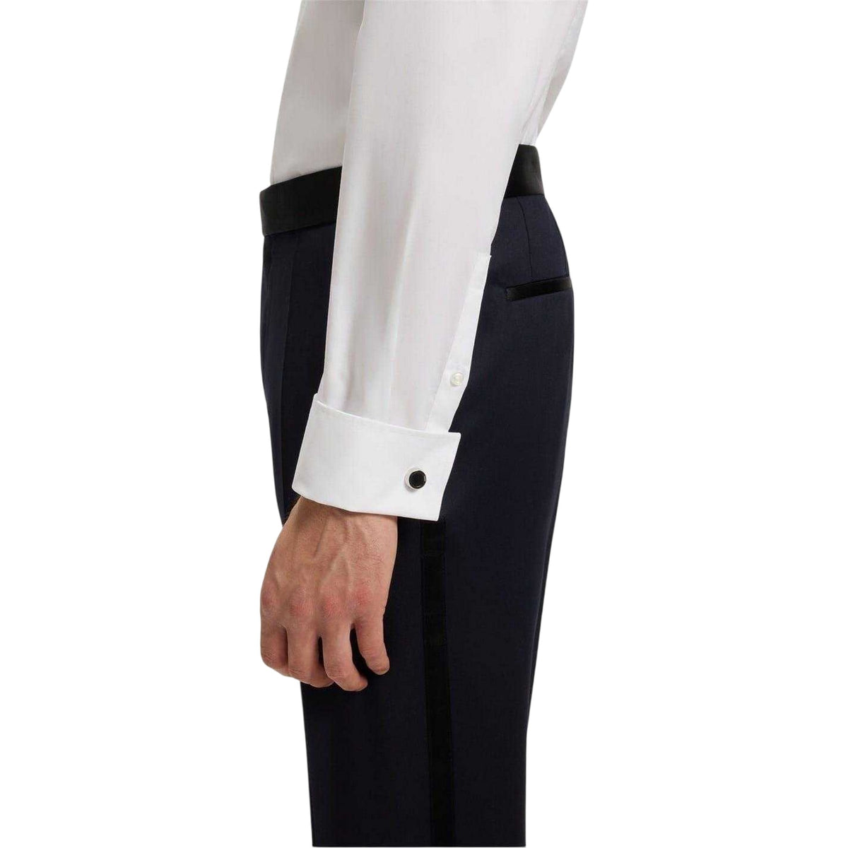 White - Lifestyle - Boss Mens Collared Formal Shirt