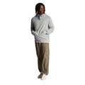 Blue - Side - Lyle & Scott Mens Embroidered Loopback Hoodie