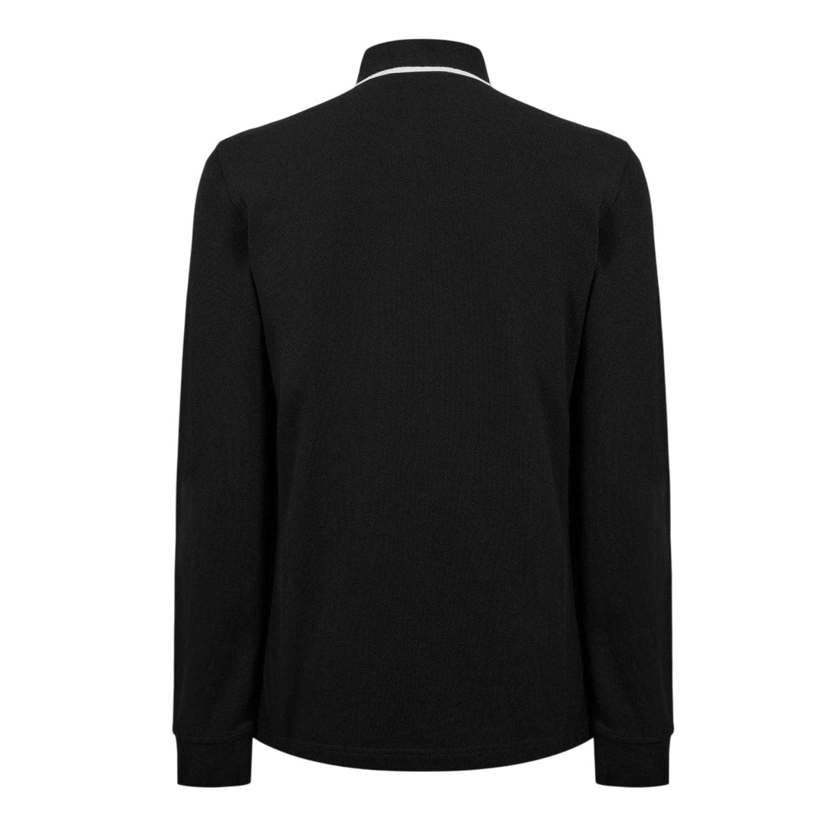 Black - Back - Belstaff Mens Cotton Polo Shirt