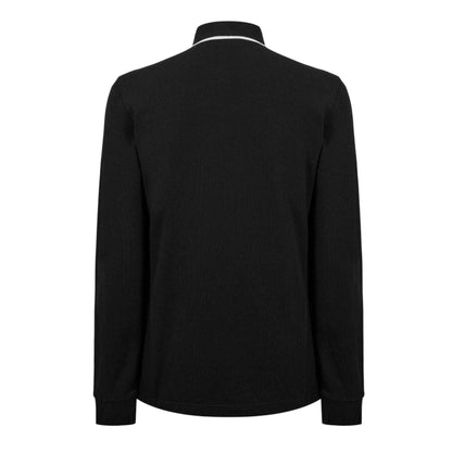 Black - Back - Belstaff Mens Cotton Polo Shirt