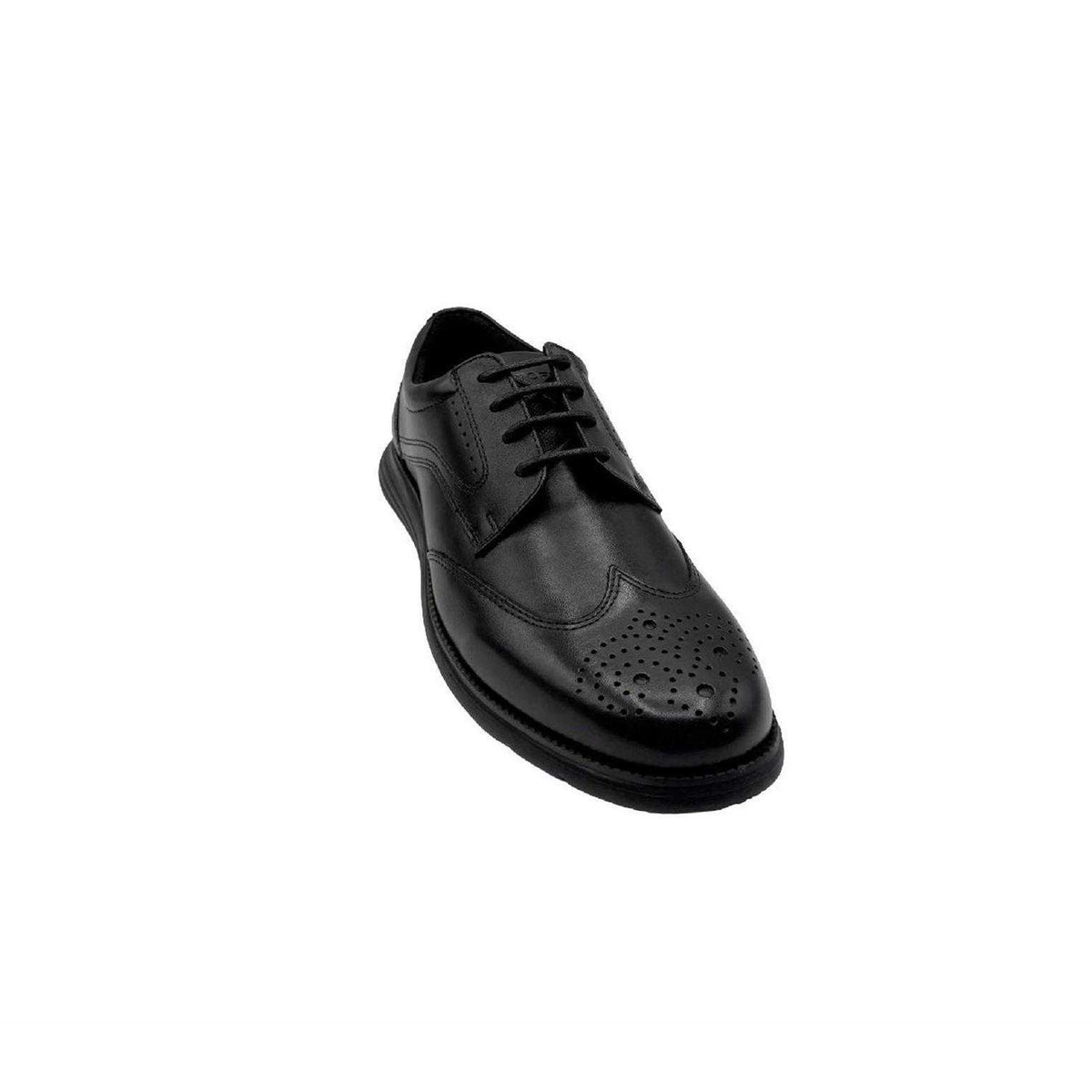 Black - Lifestyle - Rockport Mens Total Motion Leather Brogues
