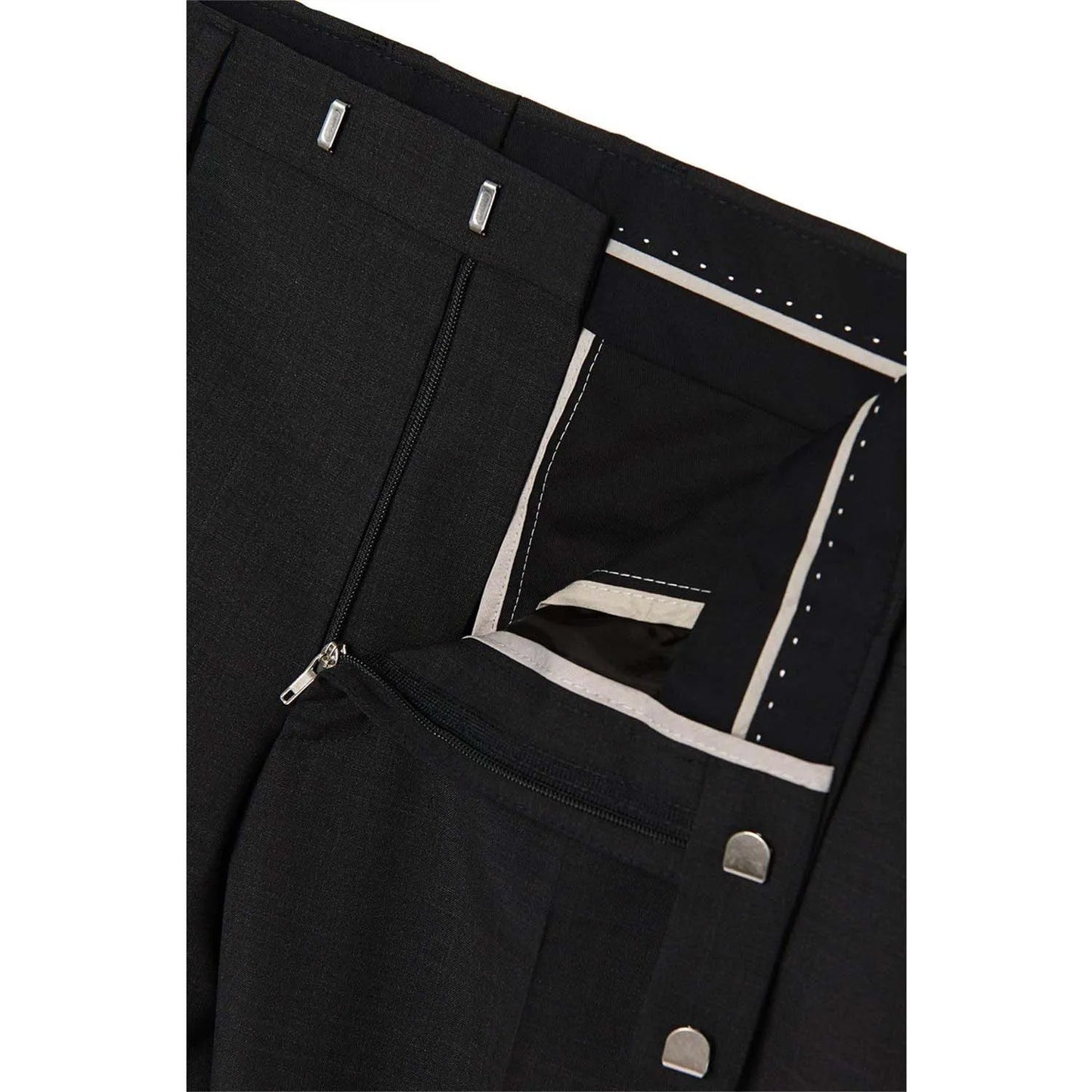 Grey - Side - Boss Mens Shout Trousers