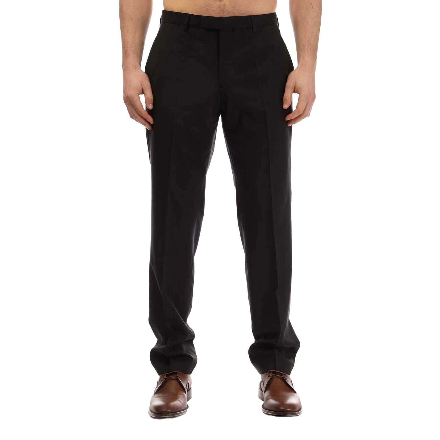 Grey - Front - Boss Mens Shout Trousers