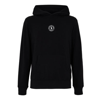 Black - Front - Ralph Lauren Mens Logo Pullover Hoodie