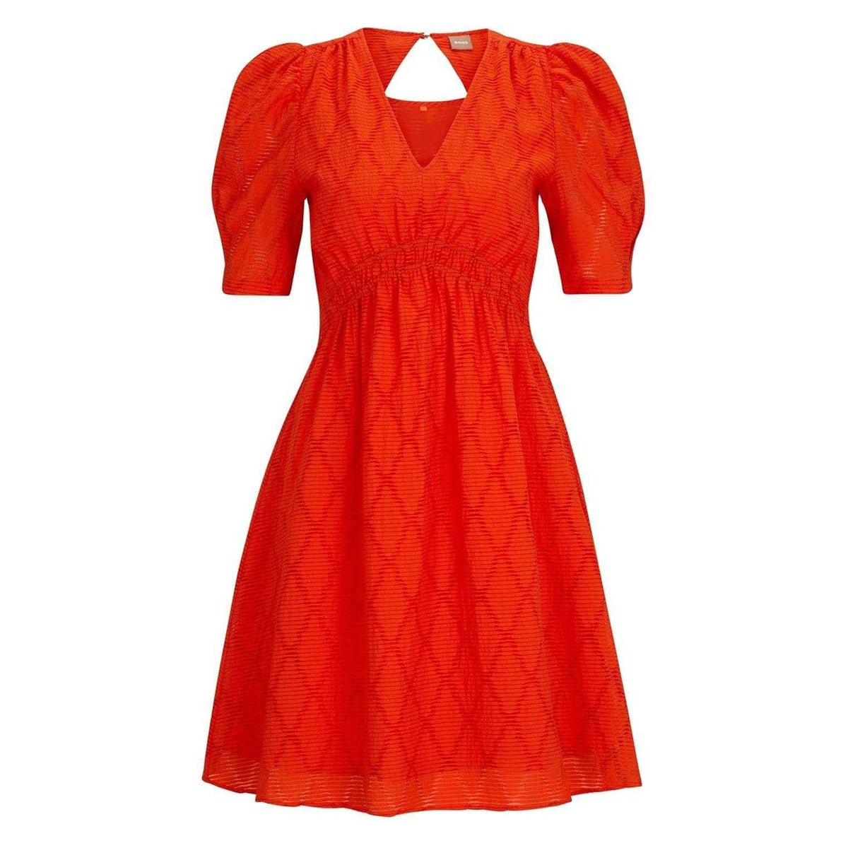 Orange Print - Front - Boss Womens-Ladies Dizziano Dress