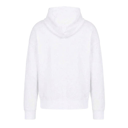 White - Back - Armani Exchange Mens AX Pull Over Hoodie