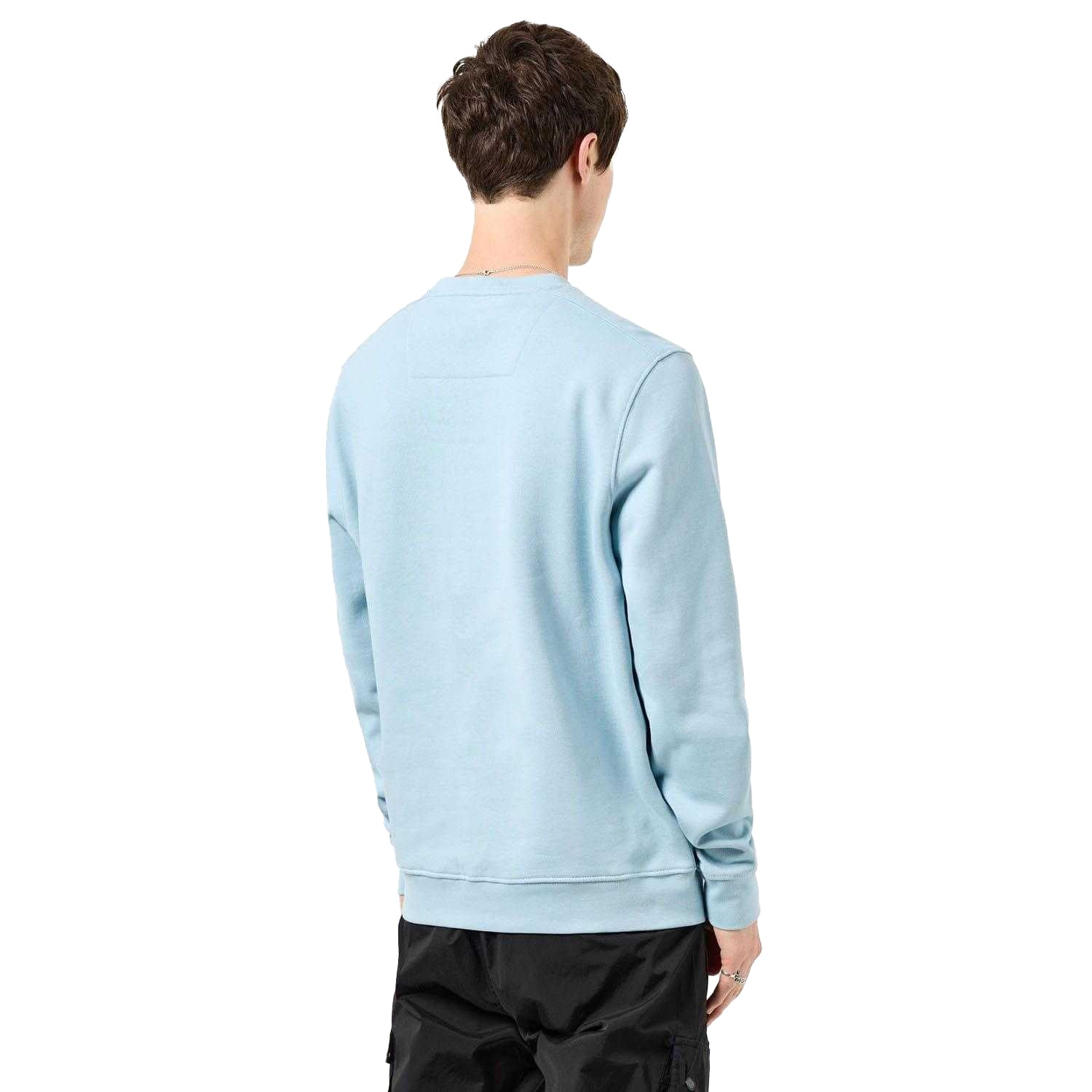Light Blue - Back - Weekend Offender Mens Neve Sweatshirt