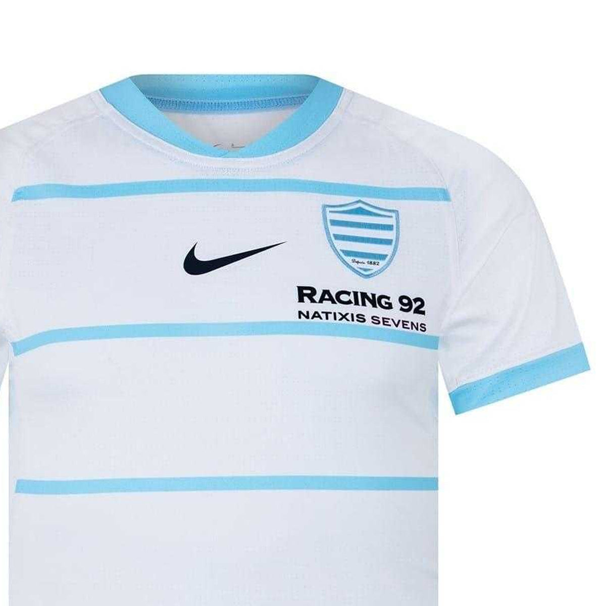 White - Side - Nike Mens 23-24 Racing 92 Rugby Home Shirt