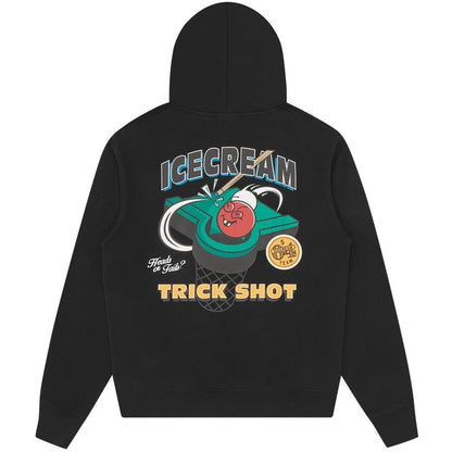 Black - Back - ICECREAM Unisex Adult Overhead Hoodie