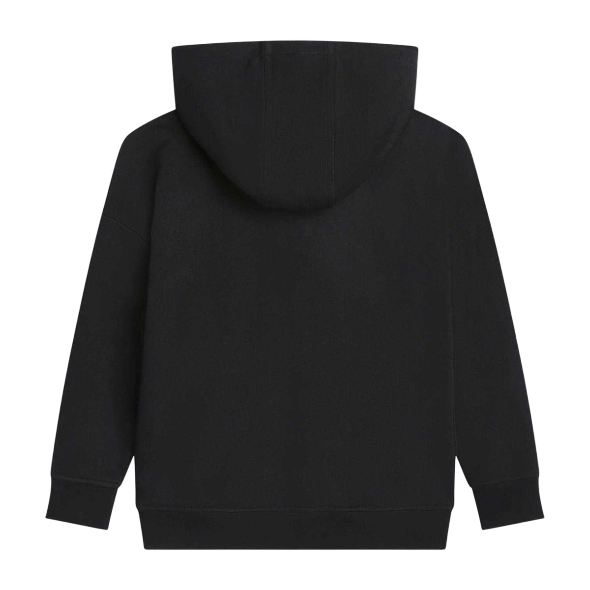 Black - Back - Boss Childrens-Kids Print Logo Hoodie