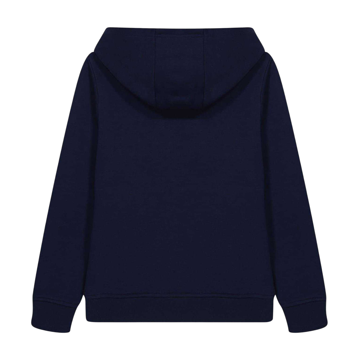 Navy - Back - Boss Childrens-Kids Print Logo Hoodie