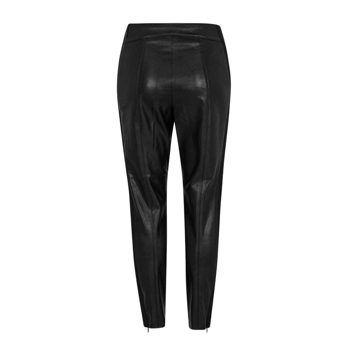 Black - Back - Ted Baker Womens-Ladies Faux Leather Leggings