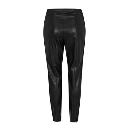 Black - Back - Ted Baker Womens-Ladies Faux Leather Leggings