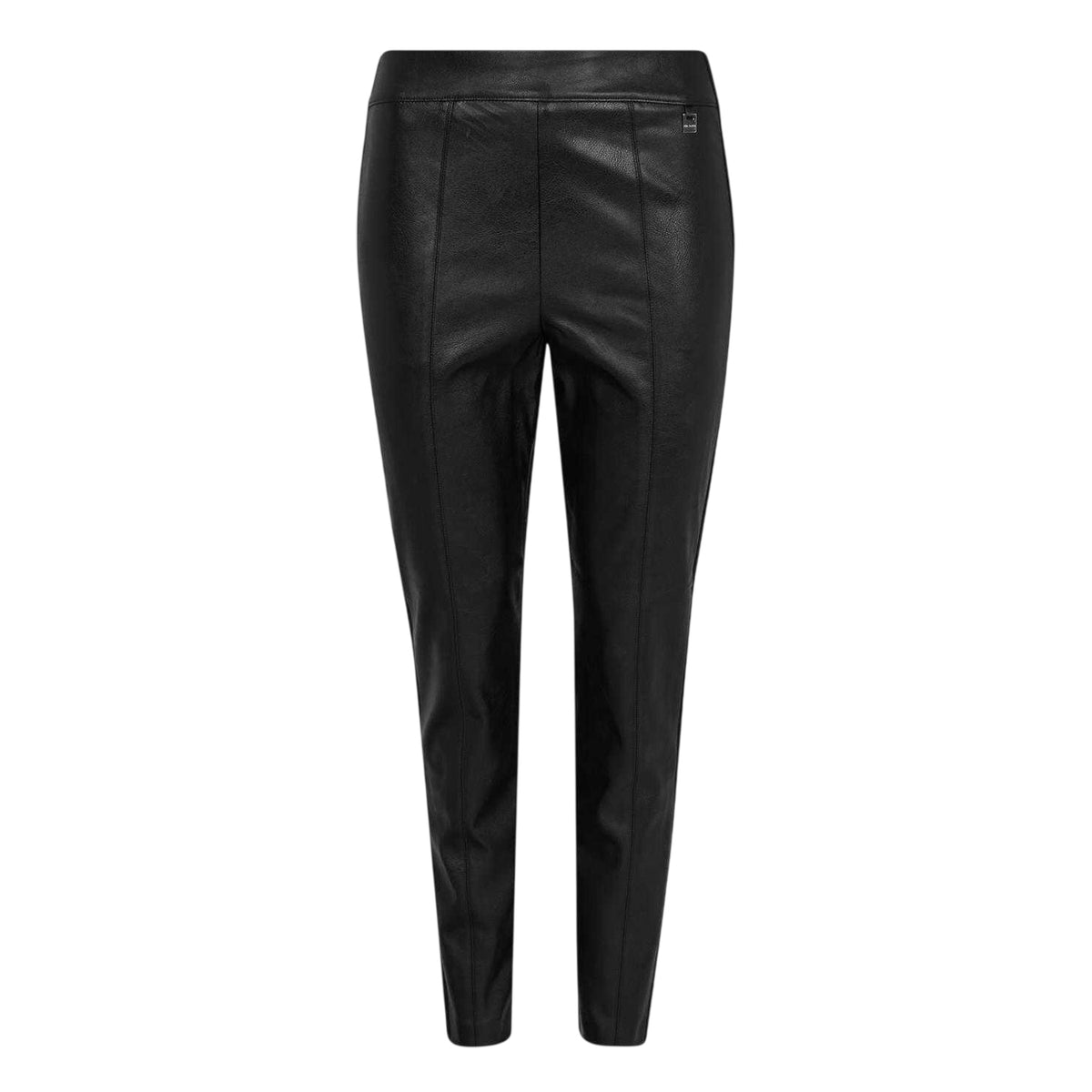 Black - Front - Ted Baker Womens-Ladies Faux Leather Leggings