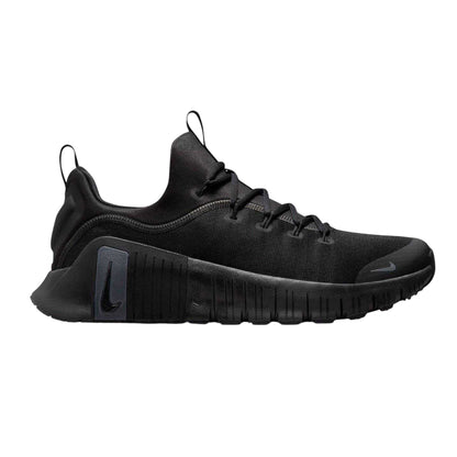 Black-Grey - Front - Nike Mens Free Metcon 6 Flat Trainers