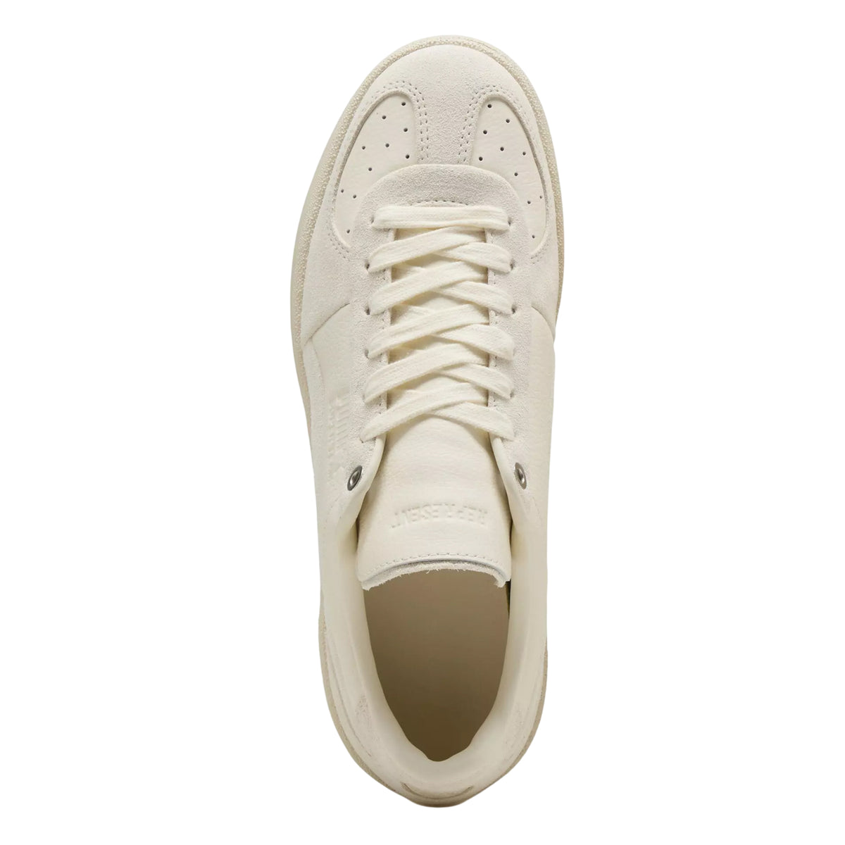 White - Lifestyle - Puma Mens X Represent Super Team Suede Trainers