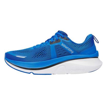 Blue - Side - Saucony Mens Guide 18 Running Trainers