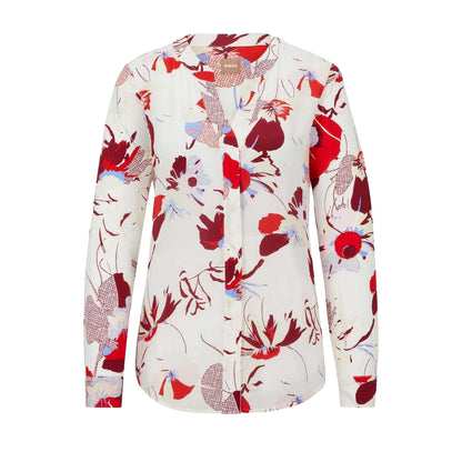 Multicoloured - Front - Boss Womens-Ladies Biwala Blouse