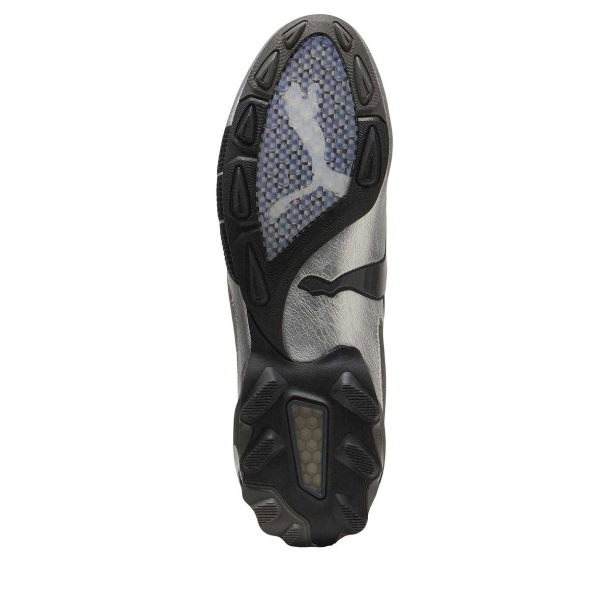 Shadow Grey - Back - Puma Womens-Ladies V1.25 Low Shoes