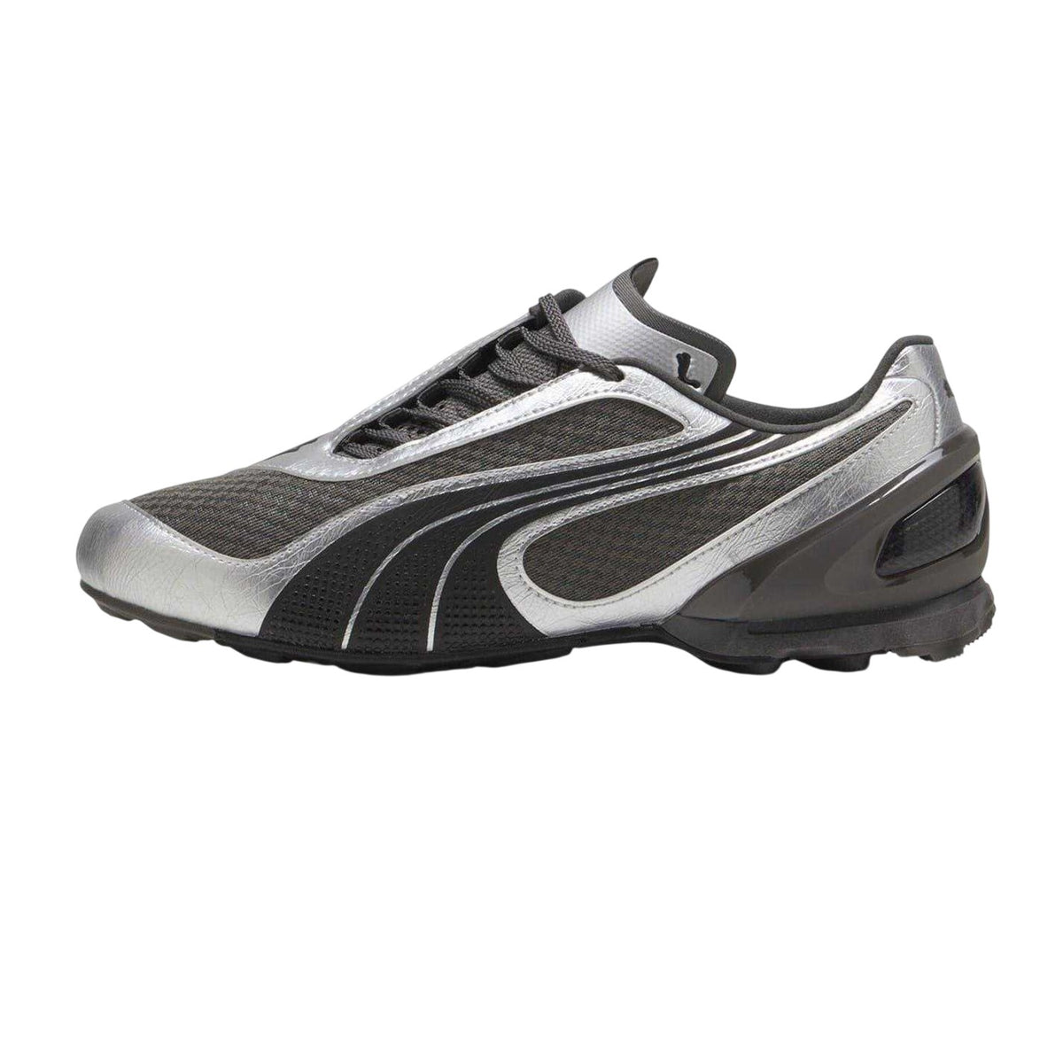 Shadow Grey - Side - Puma Womens-Ladies V1.25 Low Shoes