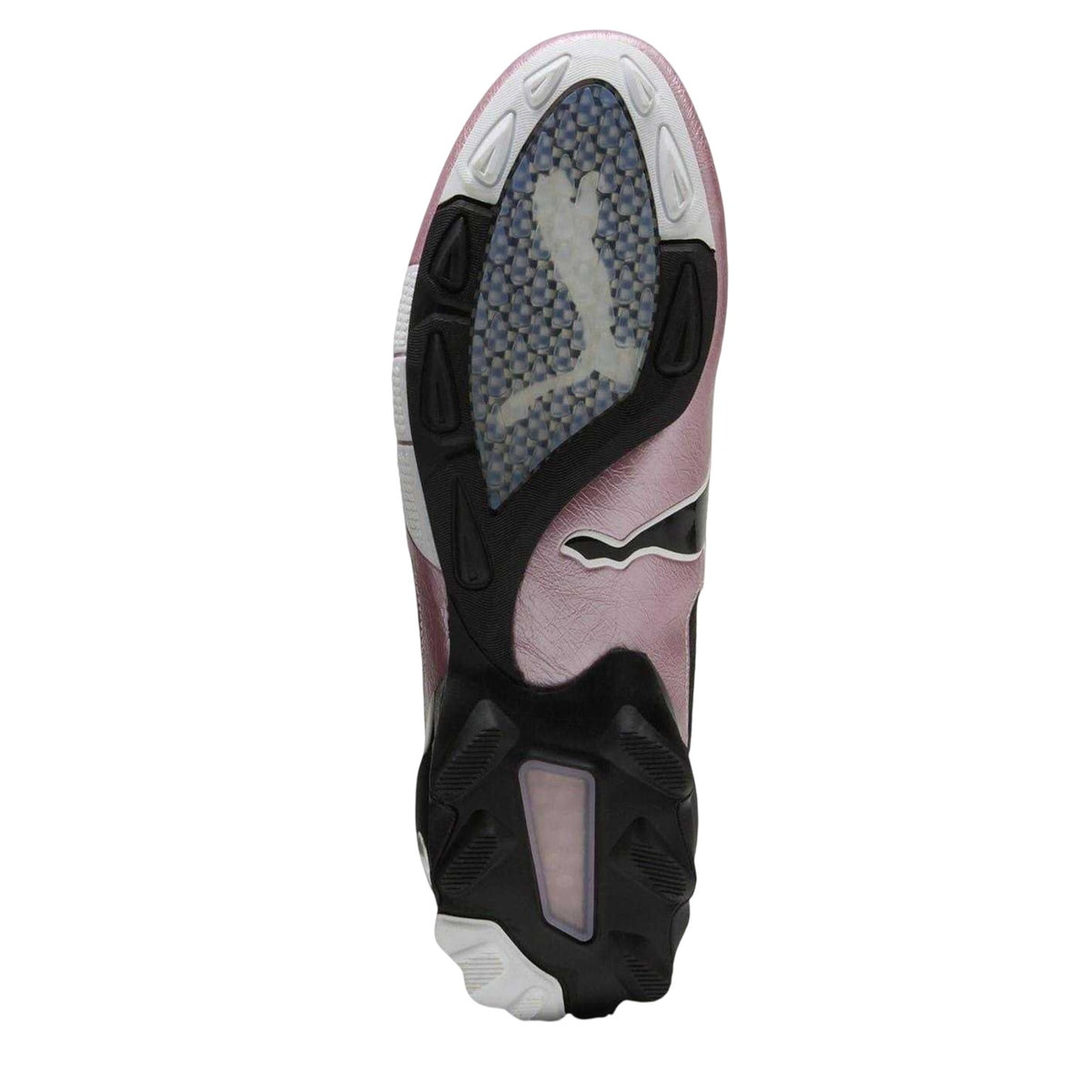 Black-Pink - Back - Puma Womens-Ladies V1.25 Low Shoes