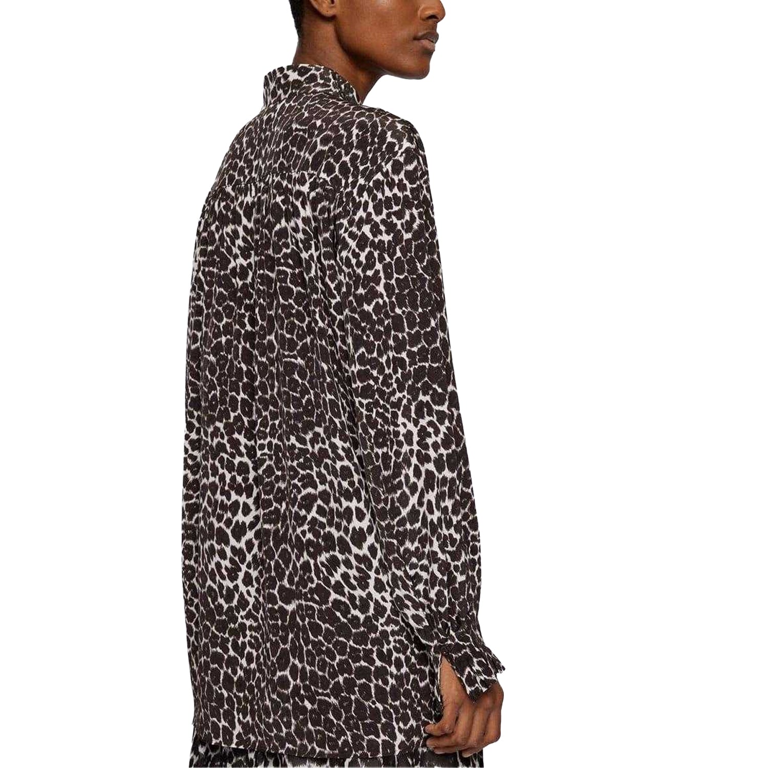 Multicoloured - Back - Boss Womens-Ladies Lalene Blouse