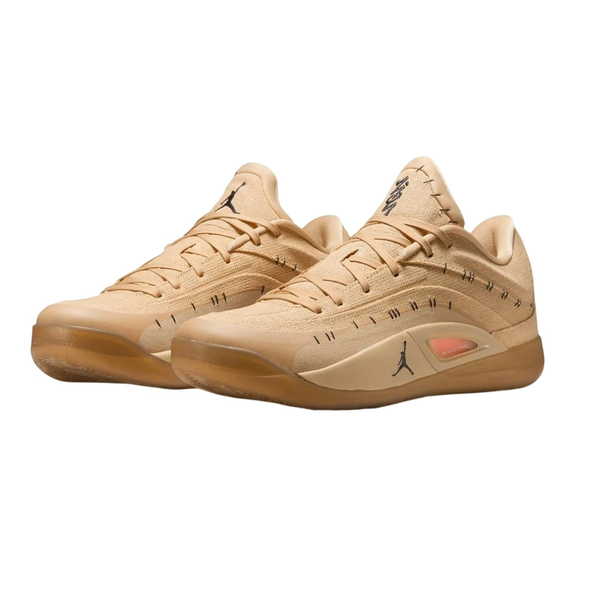Sesame-Black - Close up - Nike Mens Zion 4 Lace Up Basketball Shoes