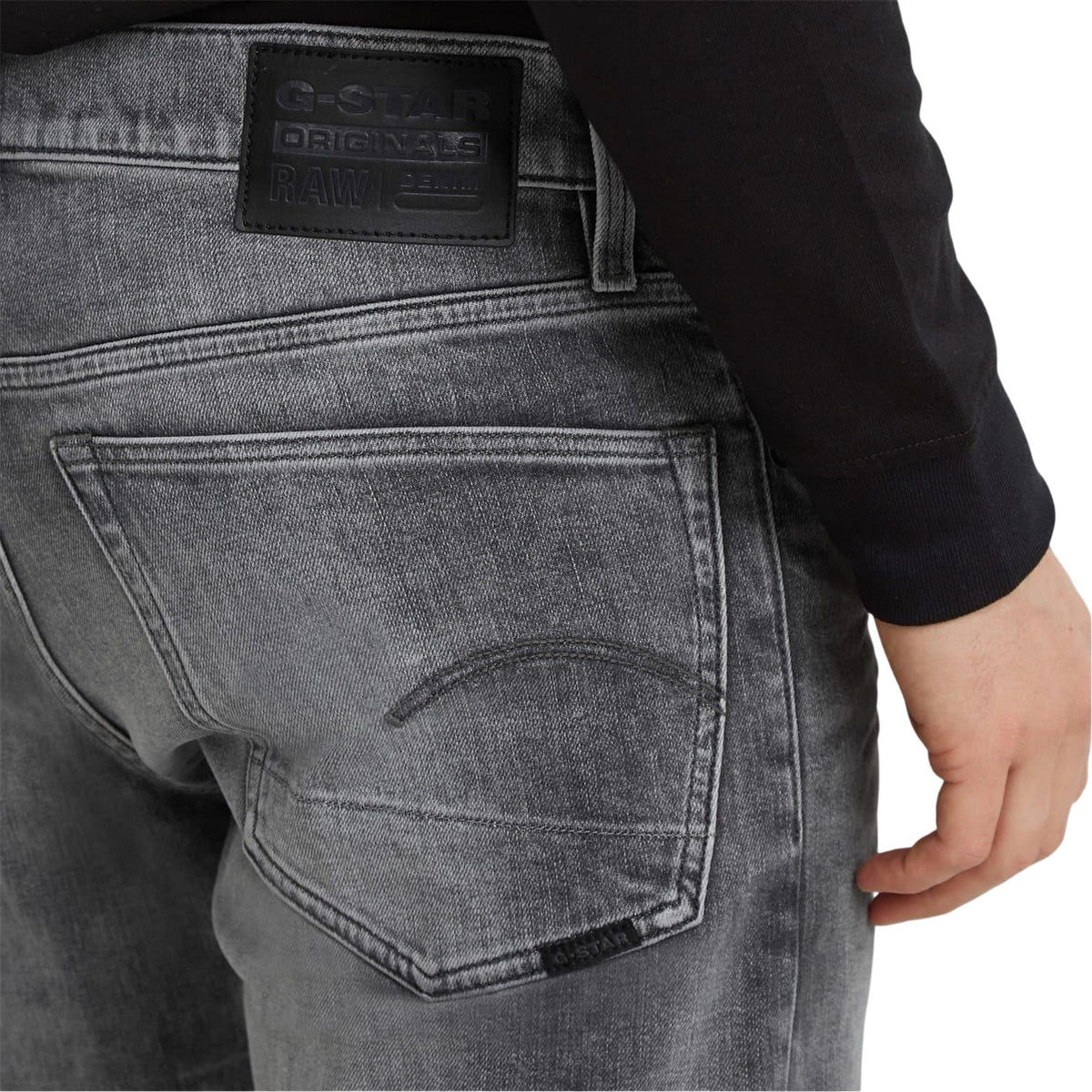 Grey - Lifestyle - G-Star Mens Denim Tapered Jeans
