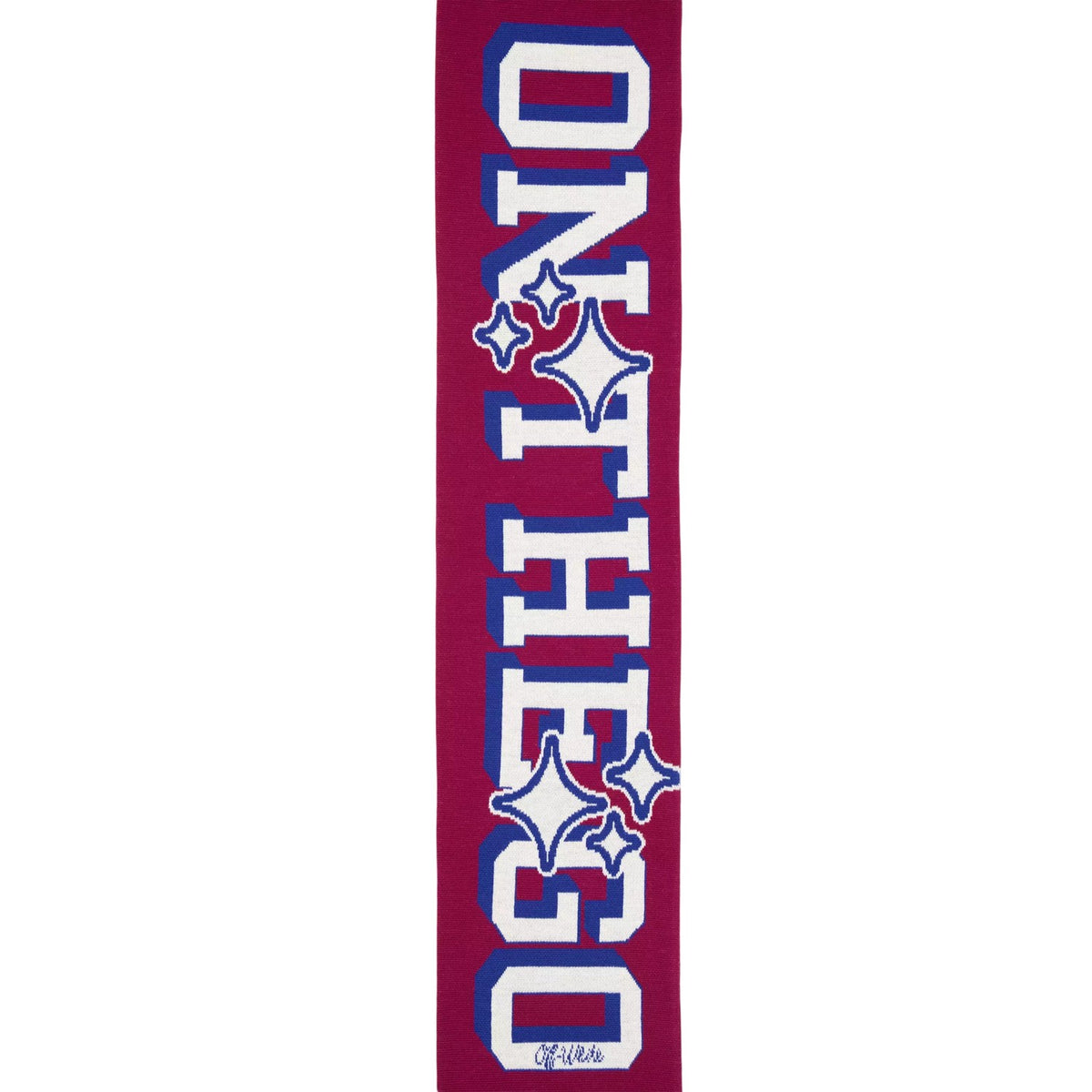 Rio Red - Back - Off White On The Go Scarf