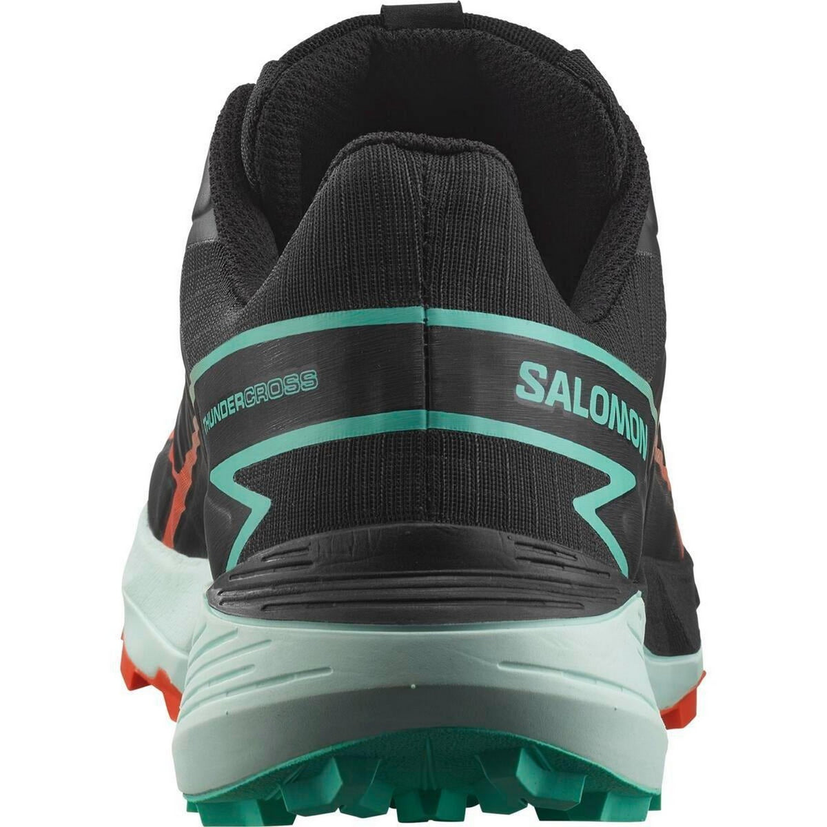 Black - Back - Salomon Mens Thundercross Athletic Grip Shoes
