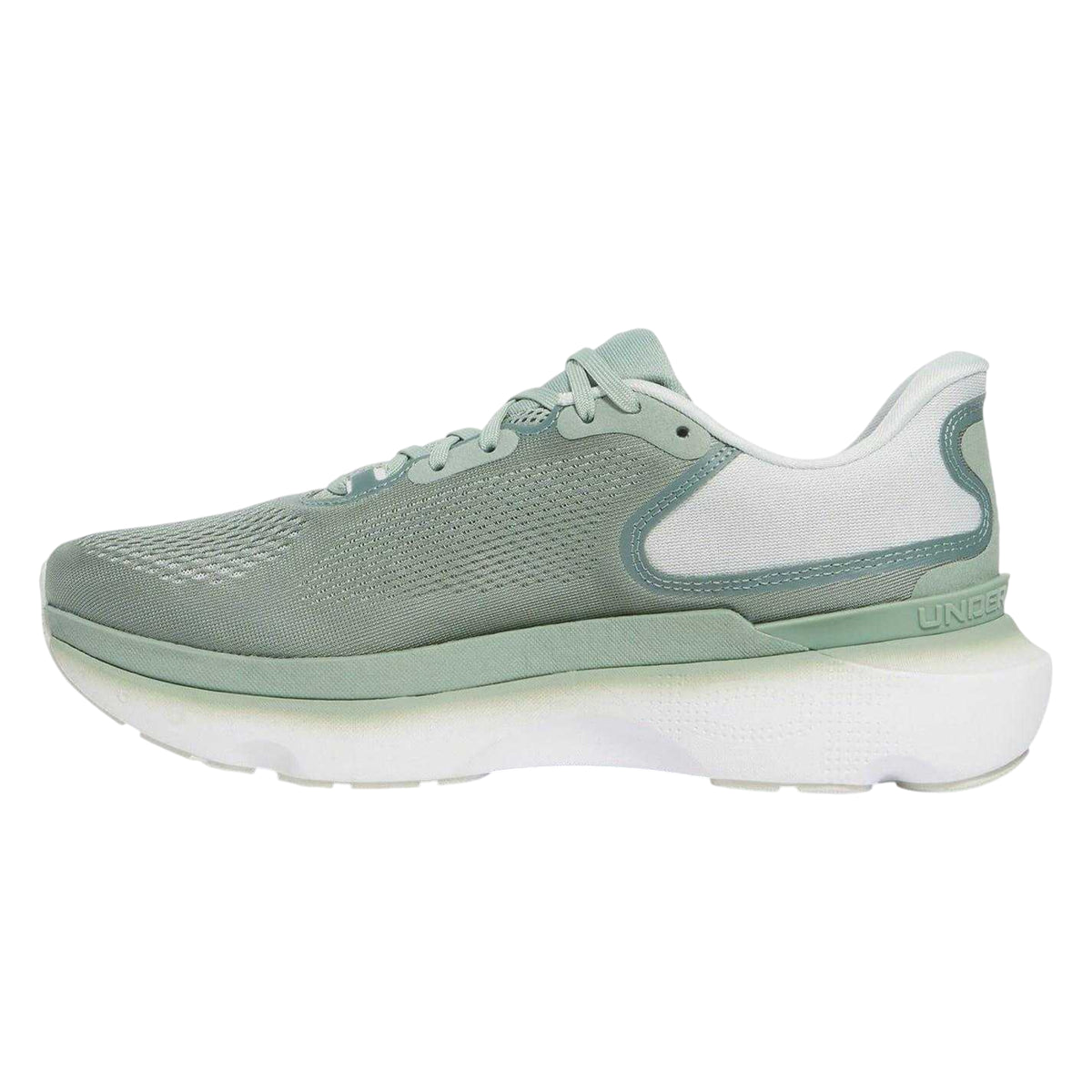 Green-Black - Back - Under Armour Mens Infinite Pro 2 Cushioned Trainers