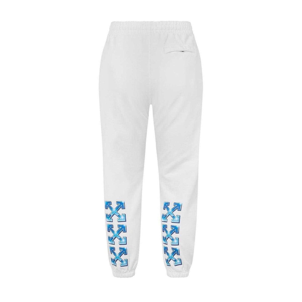 White - Back - Off White Mens Slim Jogging Bottoms