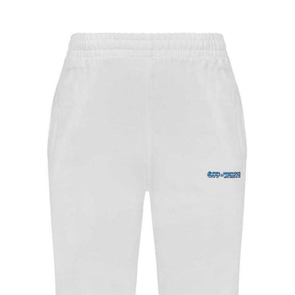 White - Side - Off White Mens Slim Jogging Bottoms