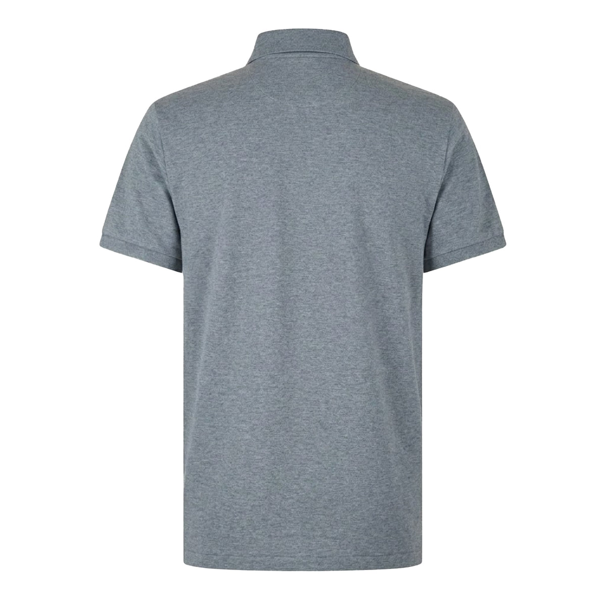 Heather - Back - Ralph Lauren Mens Pima Cotton Slim Short-Sleeved Polo Shirt