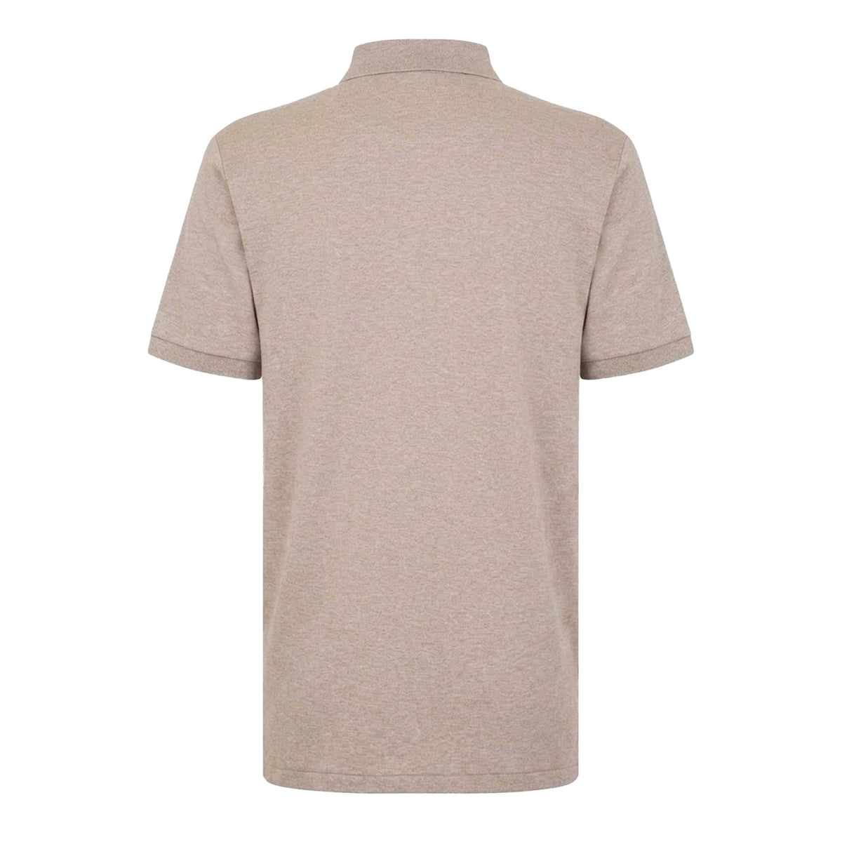 Pale Cream - Back - Ralph Lauren Mens Pima Cotton Slim Short-Sleeved Polo Shirt