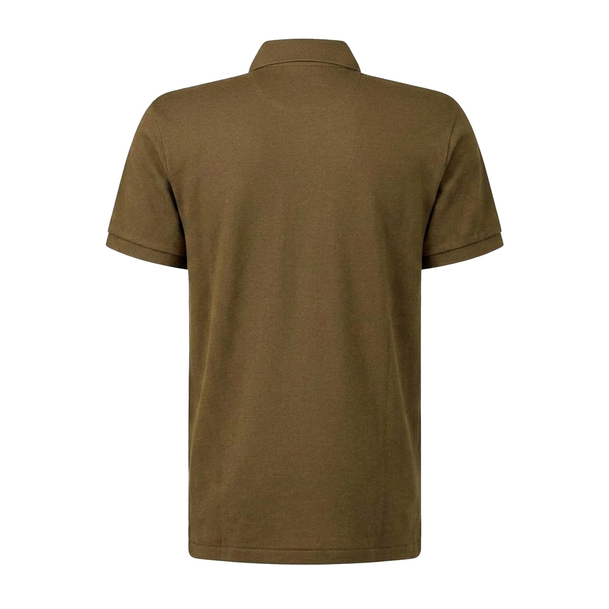 Brown - Back - Ralph Lauren Mens Pima Cotton Slim Short-Sleeved Polo Shirt