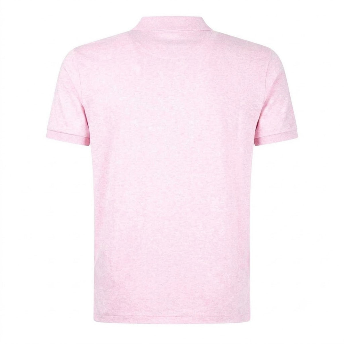 Carmine Pink - Back - Ralph Lauren Mens Pima Cotton Slim Short-Sleeved Polo Shirt
