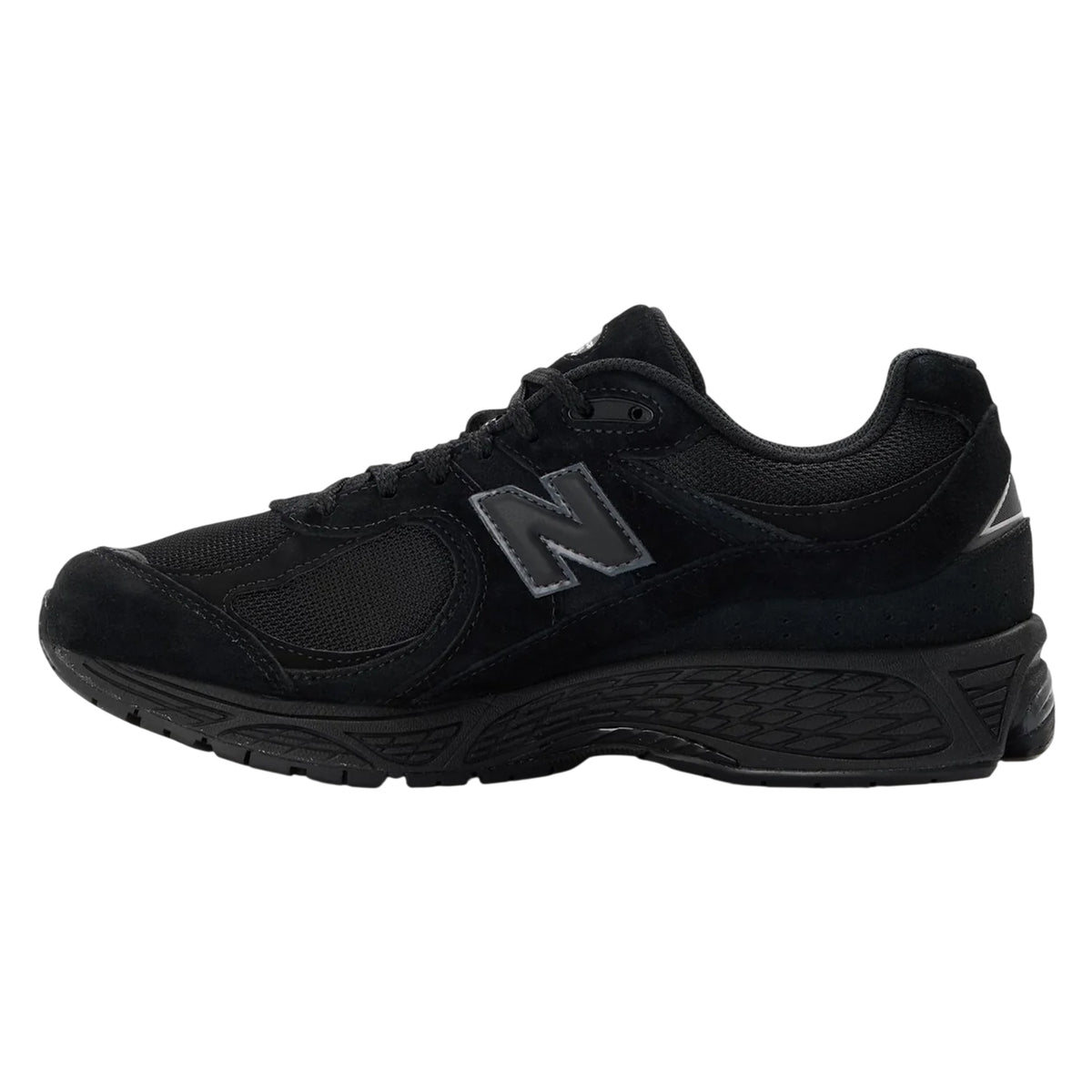 Black - Back - New Balance Mens Suede Trainers