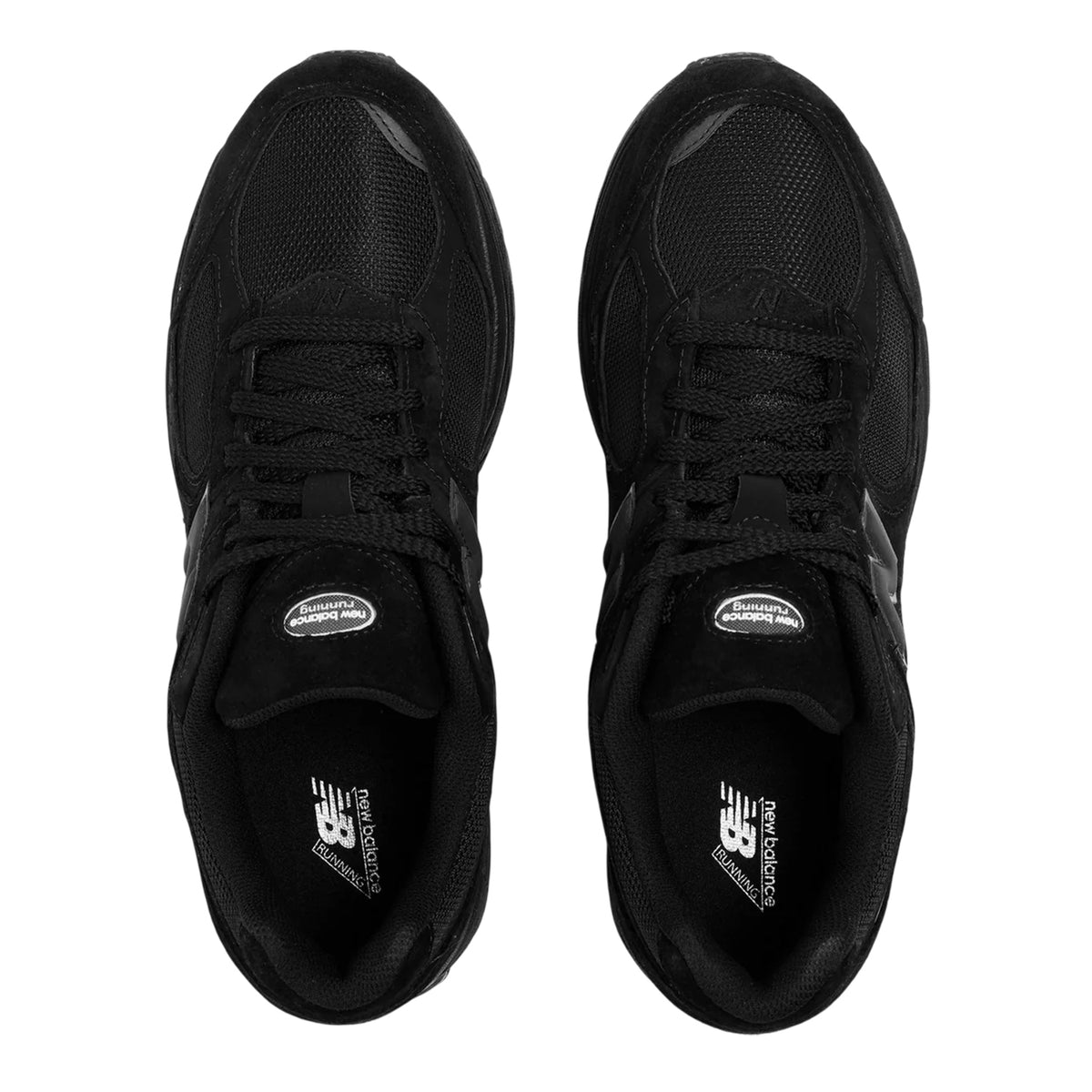Black - Side - New Balance Mens Suede Trainers