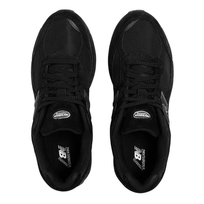 Black - Side - New Balance Mens Suede Trainers