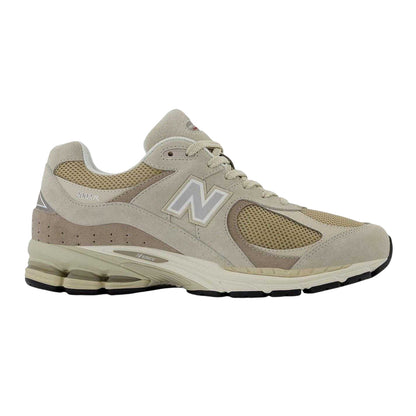 Taupe - Front - New Balance Mens Suede Trainers