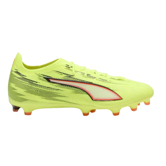 Yellow-Black - Front - Puma Mens Ultra 6 Firm Ground Football Boots