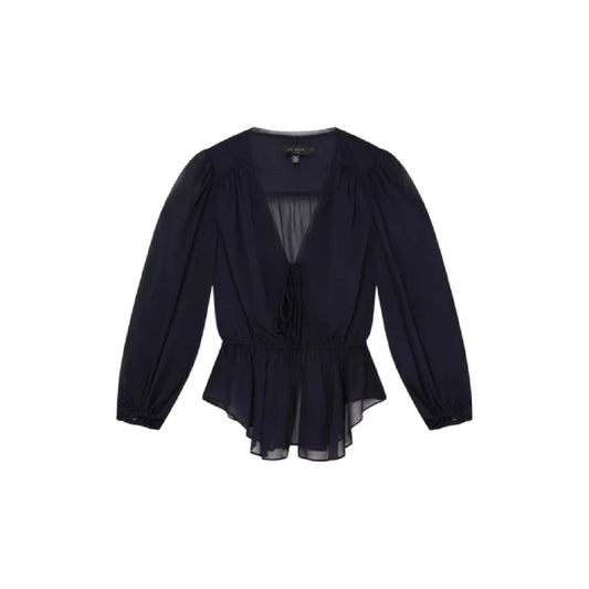Navy - Front - Ted Baker Womens-Ladies Bishop Blouse