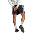 Black - Back - Adidas Mens Essentials Chelsea Aeroready 3 Stripes Shorts