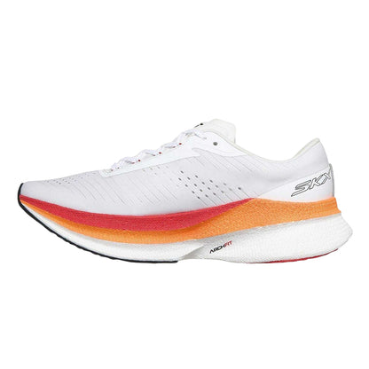 White-Orange - Back - Skechers Mens Razor Running Shoes