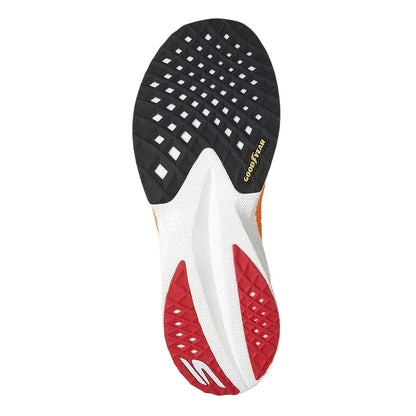White-Orange - Lifestyle - Skechers Mens Razor Running Shoes